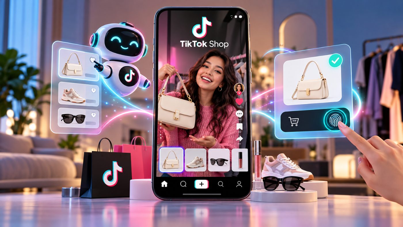 TikTok Launches AI Shopping Assistant and One-Click Checkout