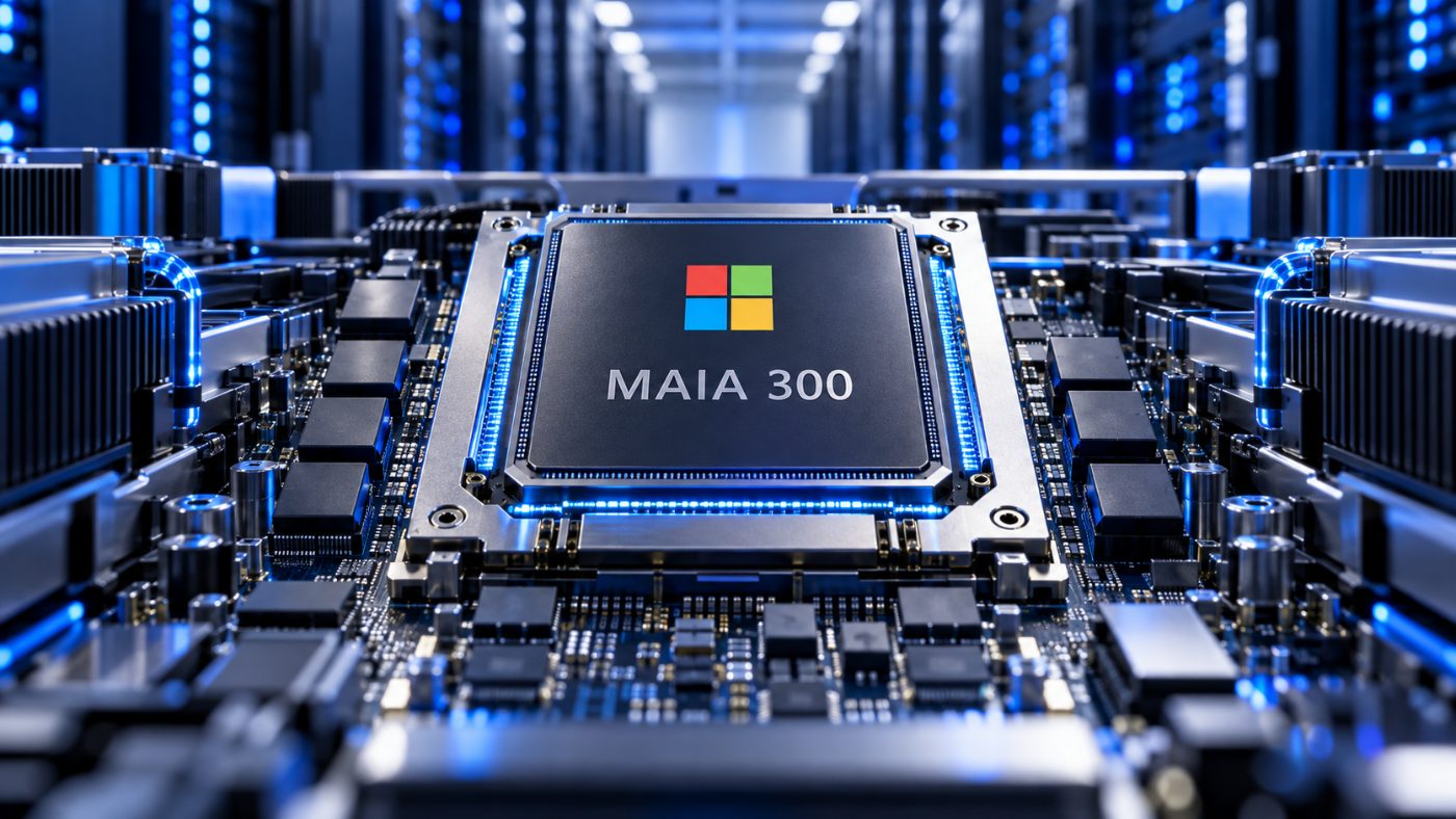 Microsoft Unveils 'Maia 300' Chip to Power Its AI Starting in 2027