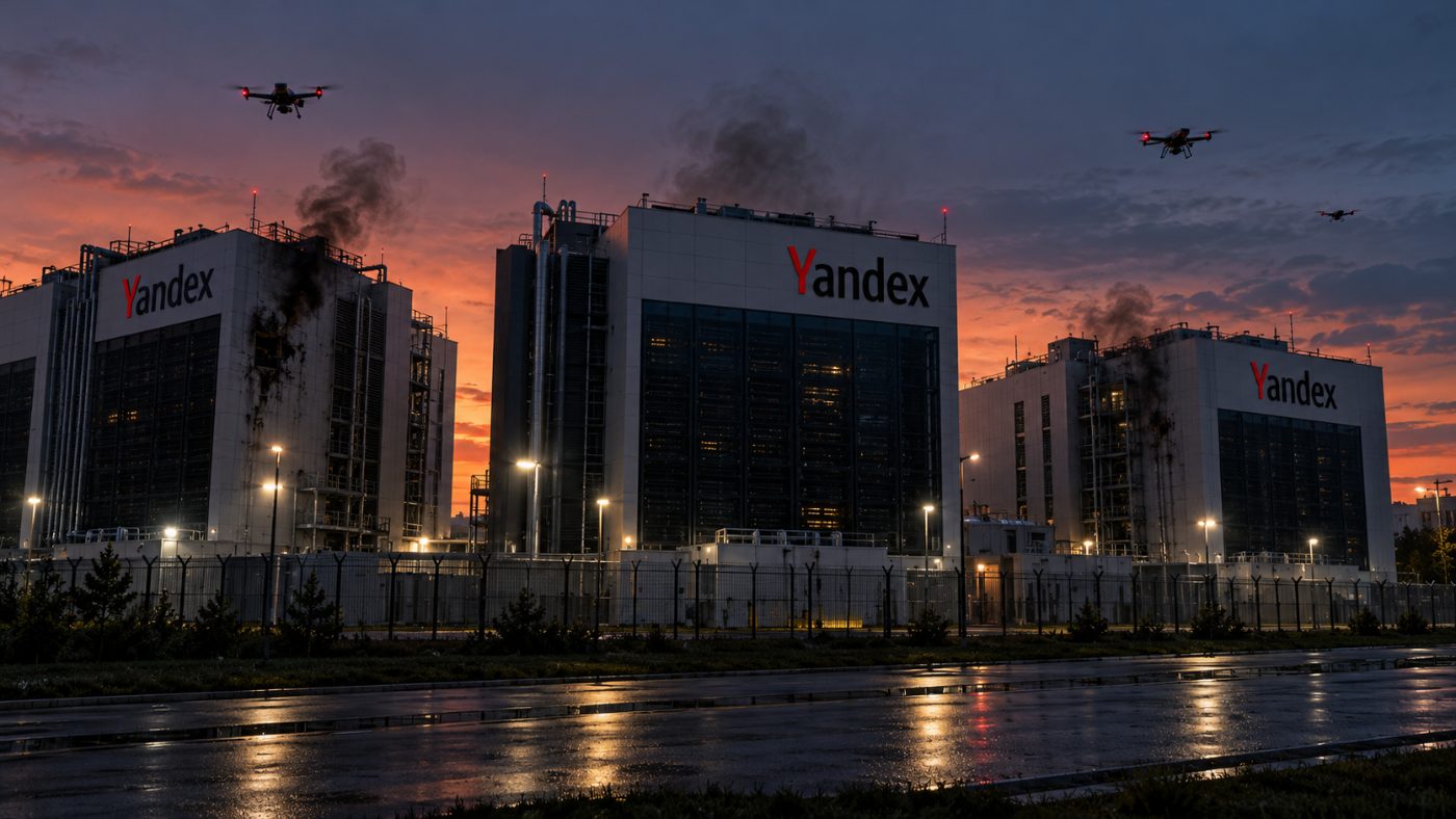Drone Attacks Knock Out 3 Russian 'Yandex' Data Centers