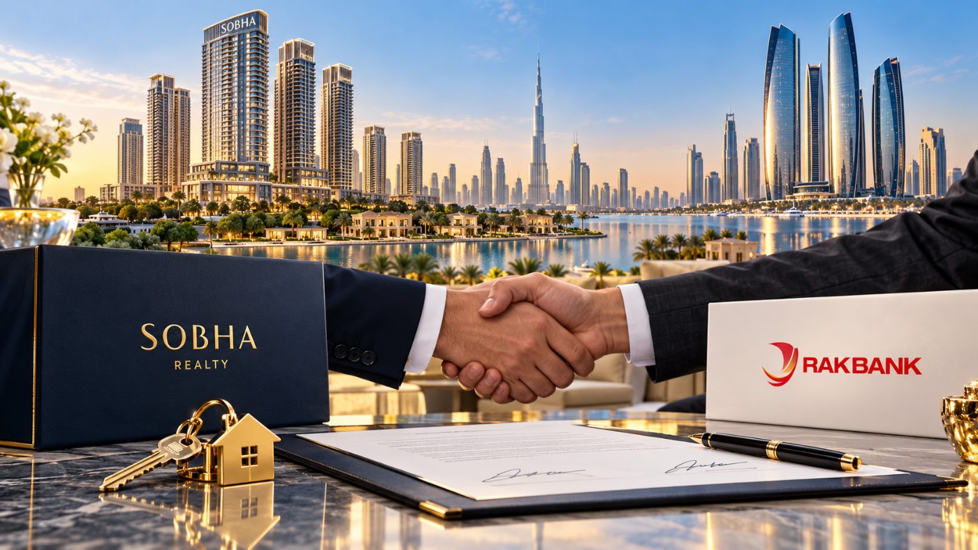 Sobha and RAKBANK Sign Preferential Mortgage Financing Agreement in Dubai and Abu Dhabi