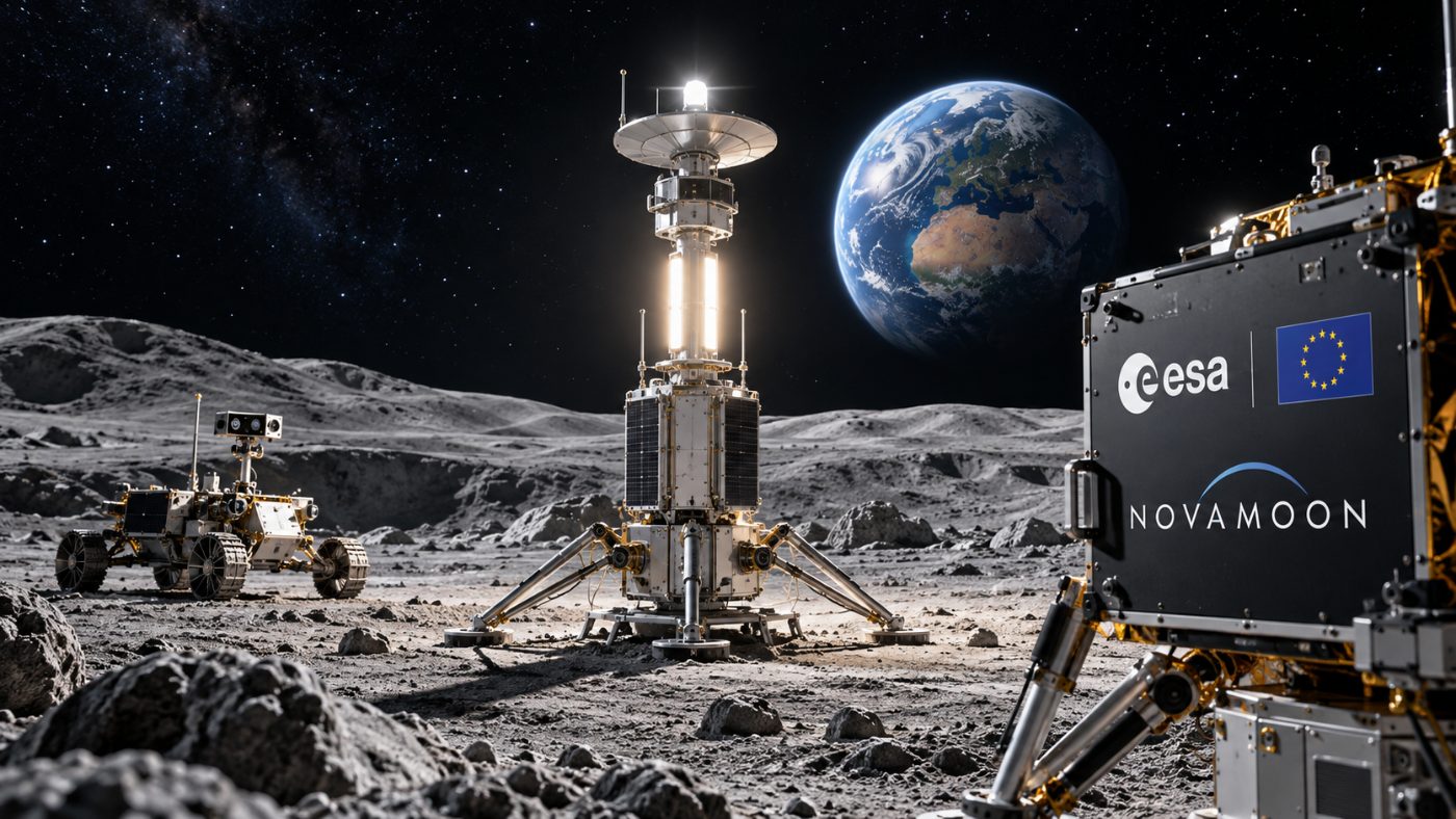 Europe Unveils 'NovaMoon' for Lunar Navigation and Timing System