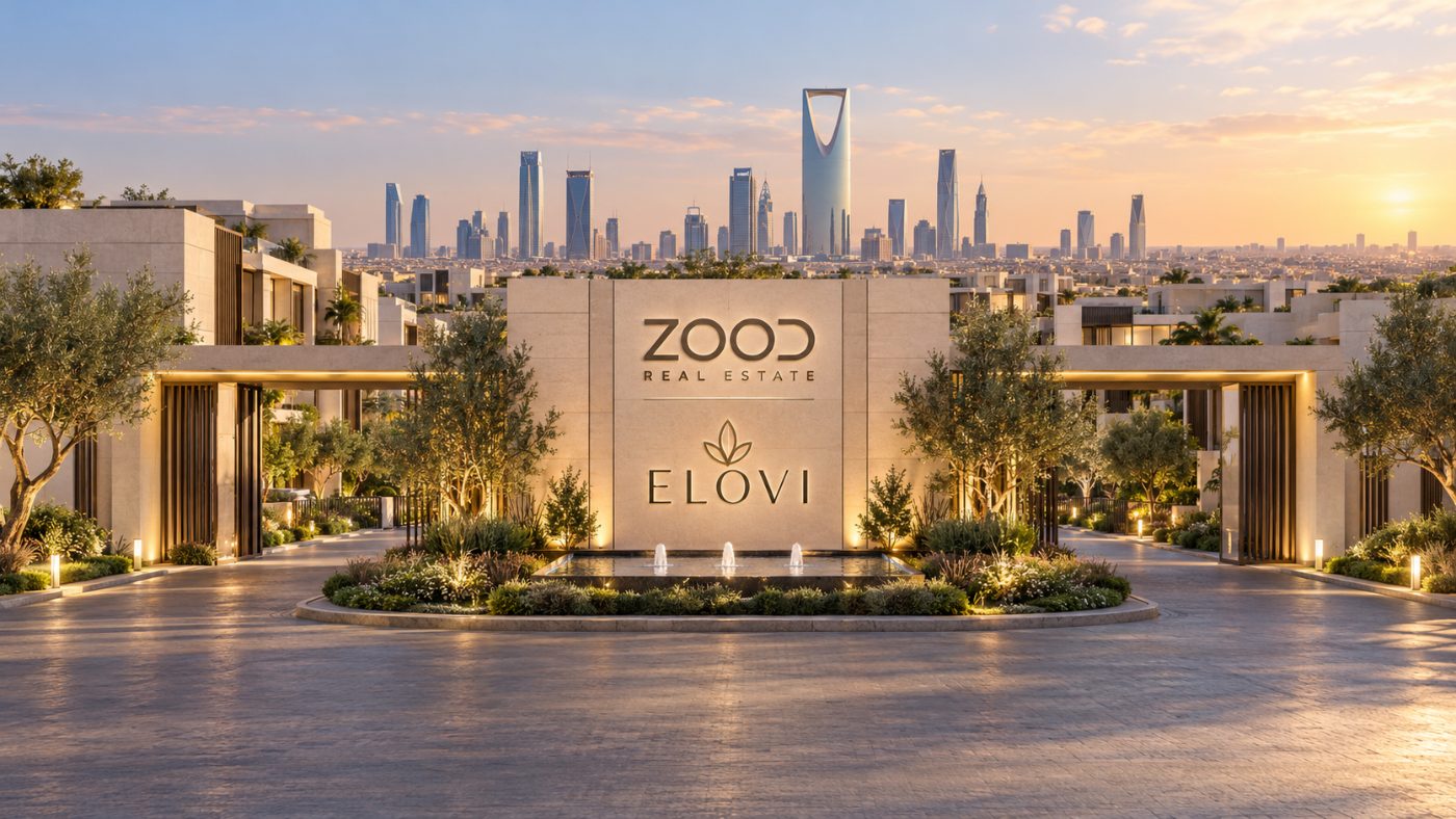 Zood Real Estate Launches "Elovy" Project North of Riyadh