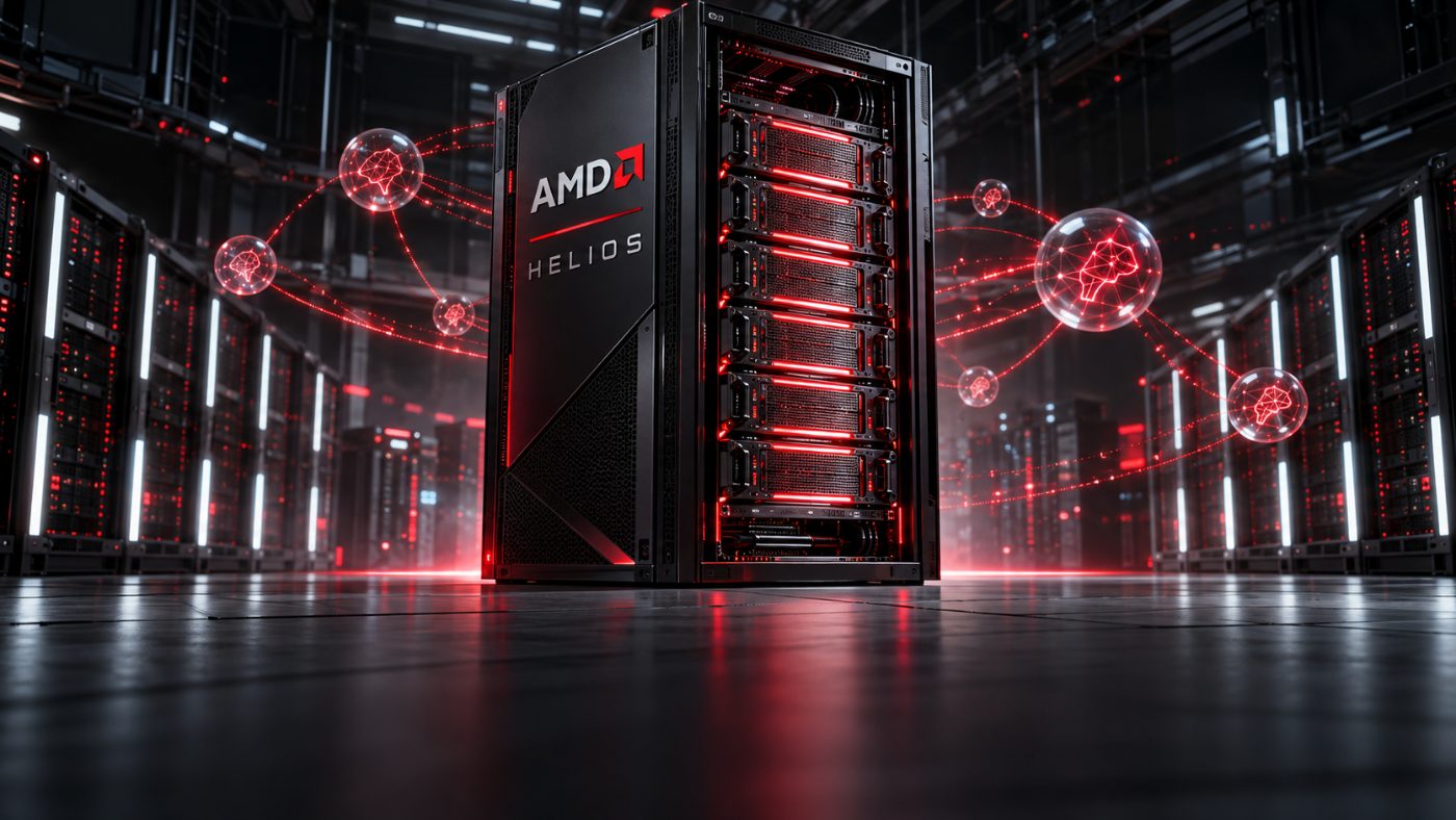 AMD Unveils 'Helion' Design for AI Agent Racks
