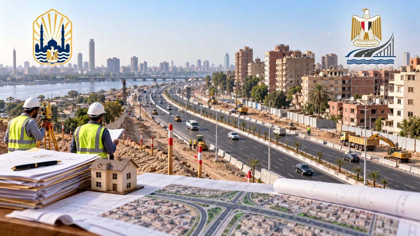New El Marg Road... Expropriation Affects Homes and Compensation Exceeds EGP 6.6 Billion
