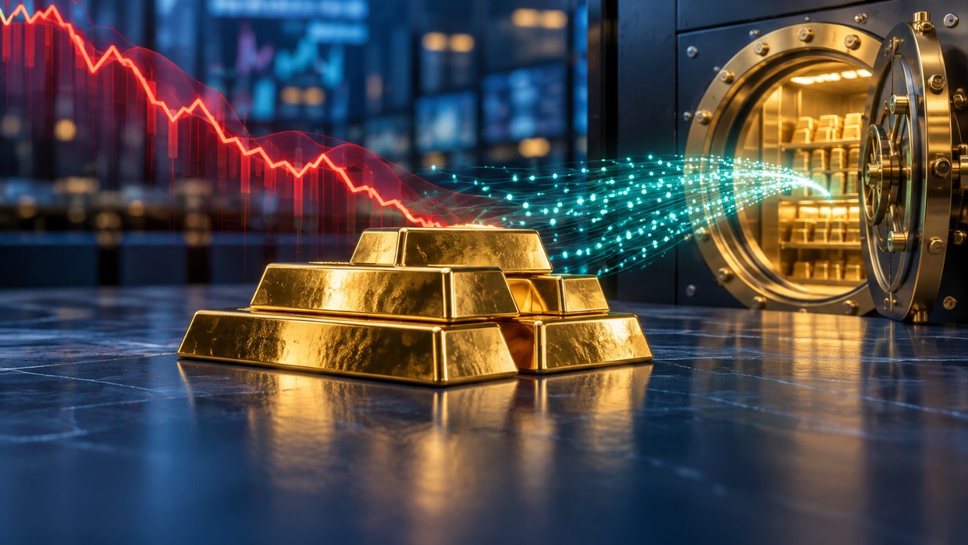 Why Did Gold Drop More Than 8% While Funds Injected 70 Tons?