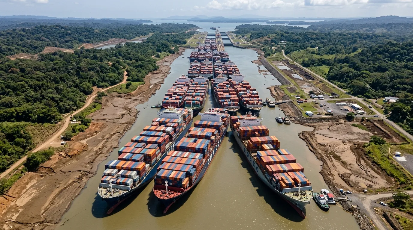 Panama Canal Transit Slot Auctions Hit Record Highs as September Transits Cut
