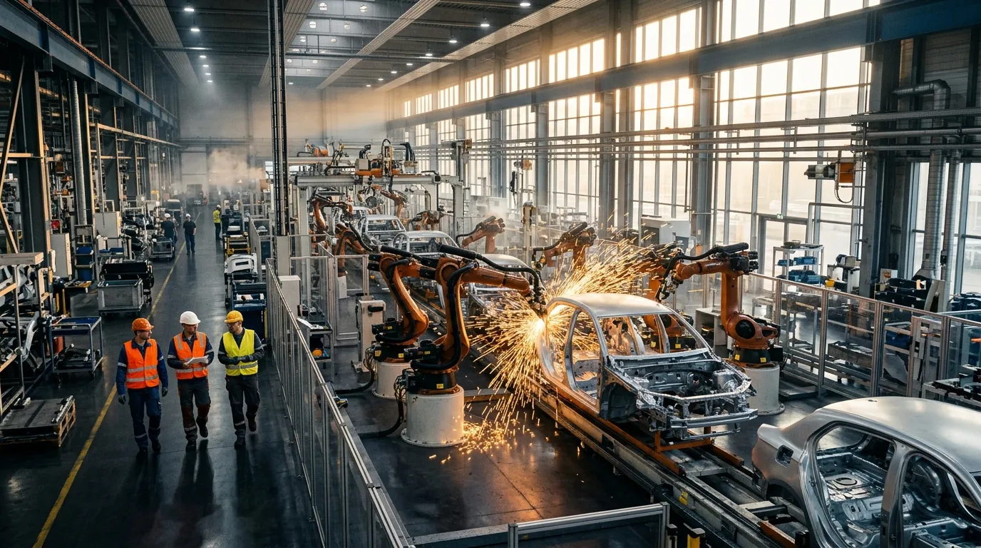 يرتفع مؤشر PMI التصنيعي الأوروبي لأعلى مستوياته في 14 شهراً