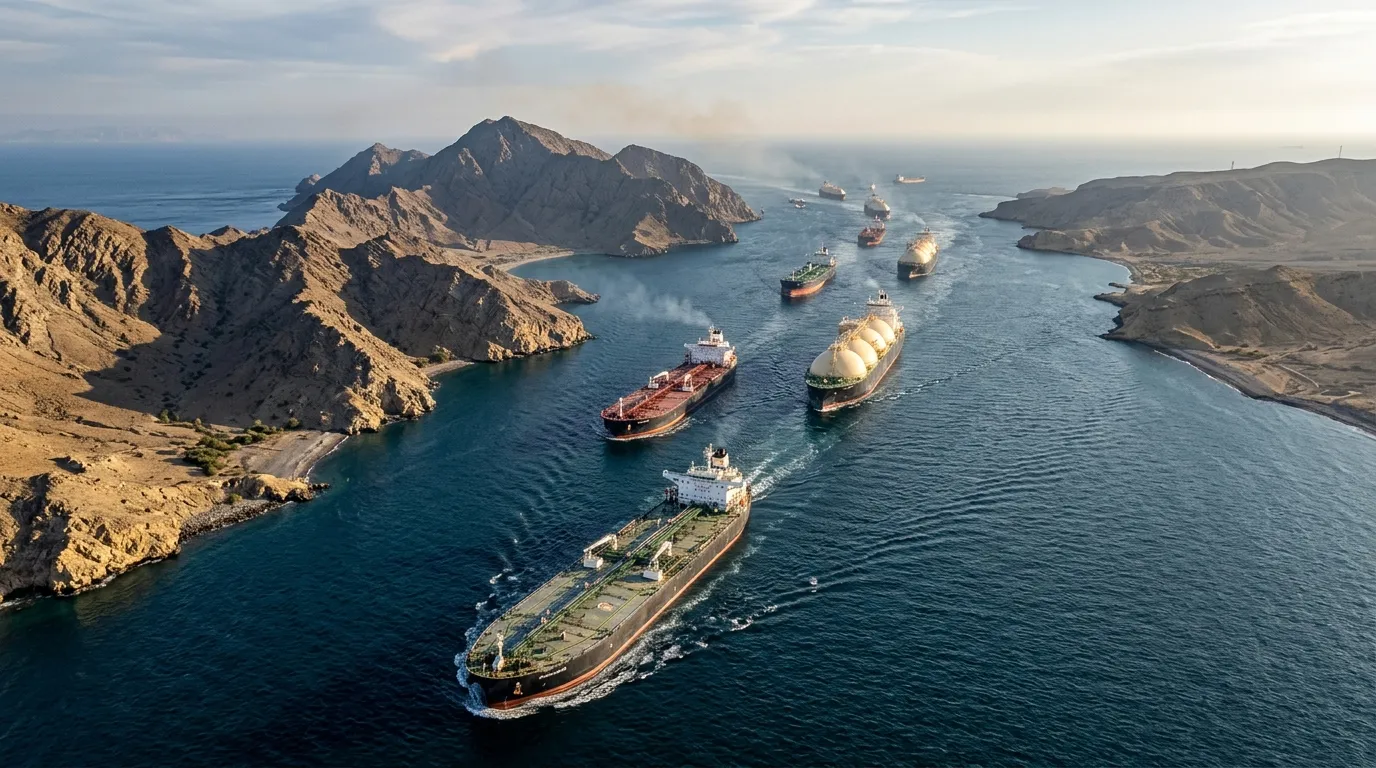 اضطراب هرمز يُهدد 20% من إمدادات النفط و17% من صادرات الغاز المسال العالمية