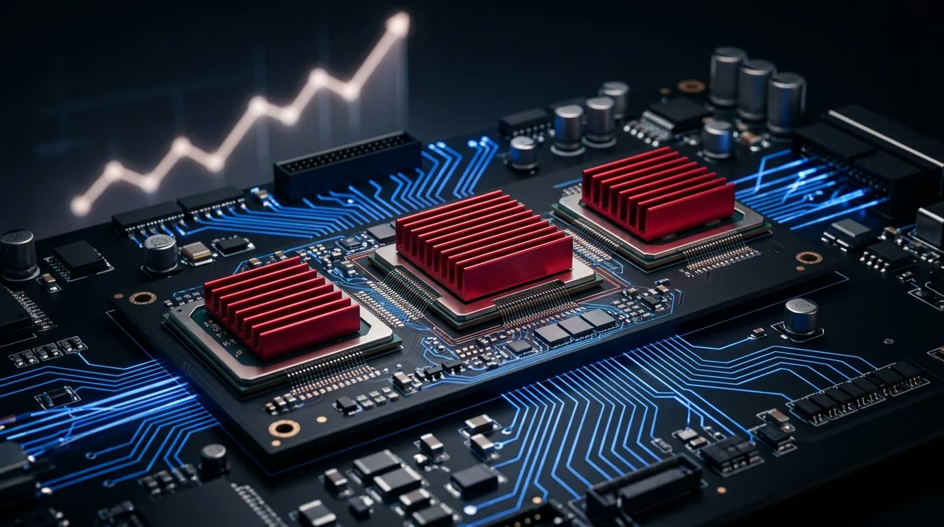 ارتفعت أسهم Broadcom 4.49% مع موجة المكاسب في قطاع أشباه الموصلات