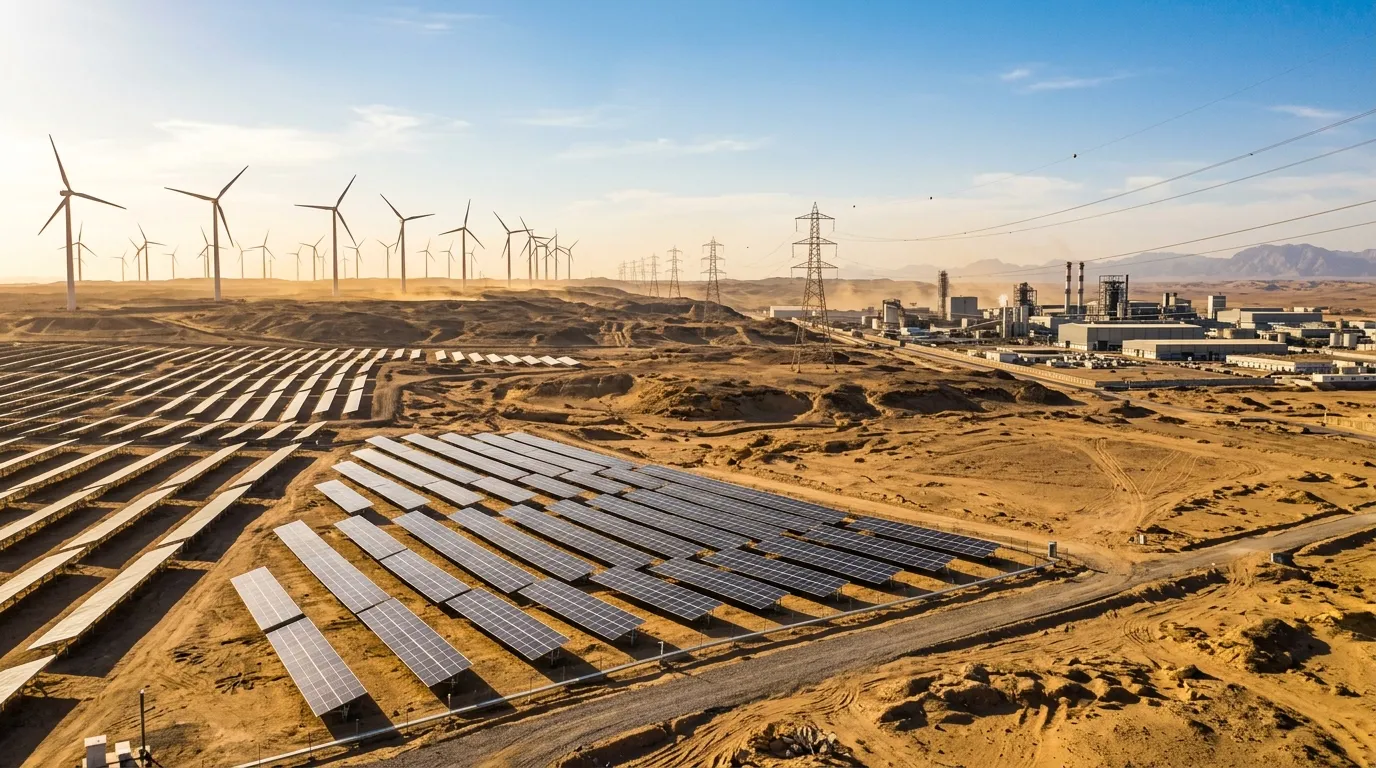 مصر تُرخّص 400 ميغاواط طاقة متجددة للعملاء الصناعيين عبر عقود توريد مباشرة