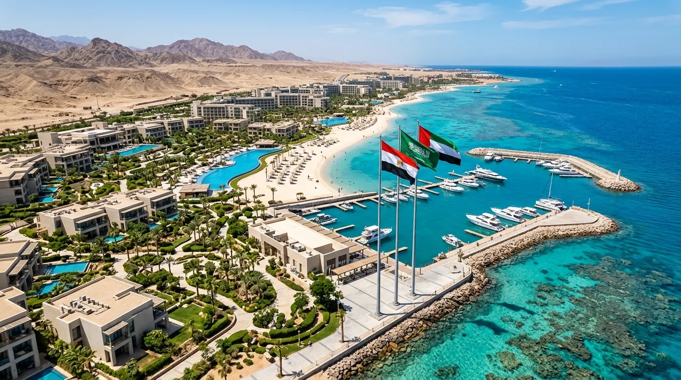 مصر والسعودية والإمارات تُطوّر مشروع مراسي البحر الأحمر بـ18.5 مليار دولار وتستهدف 170 ألف وظيفة
