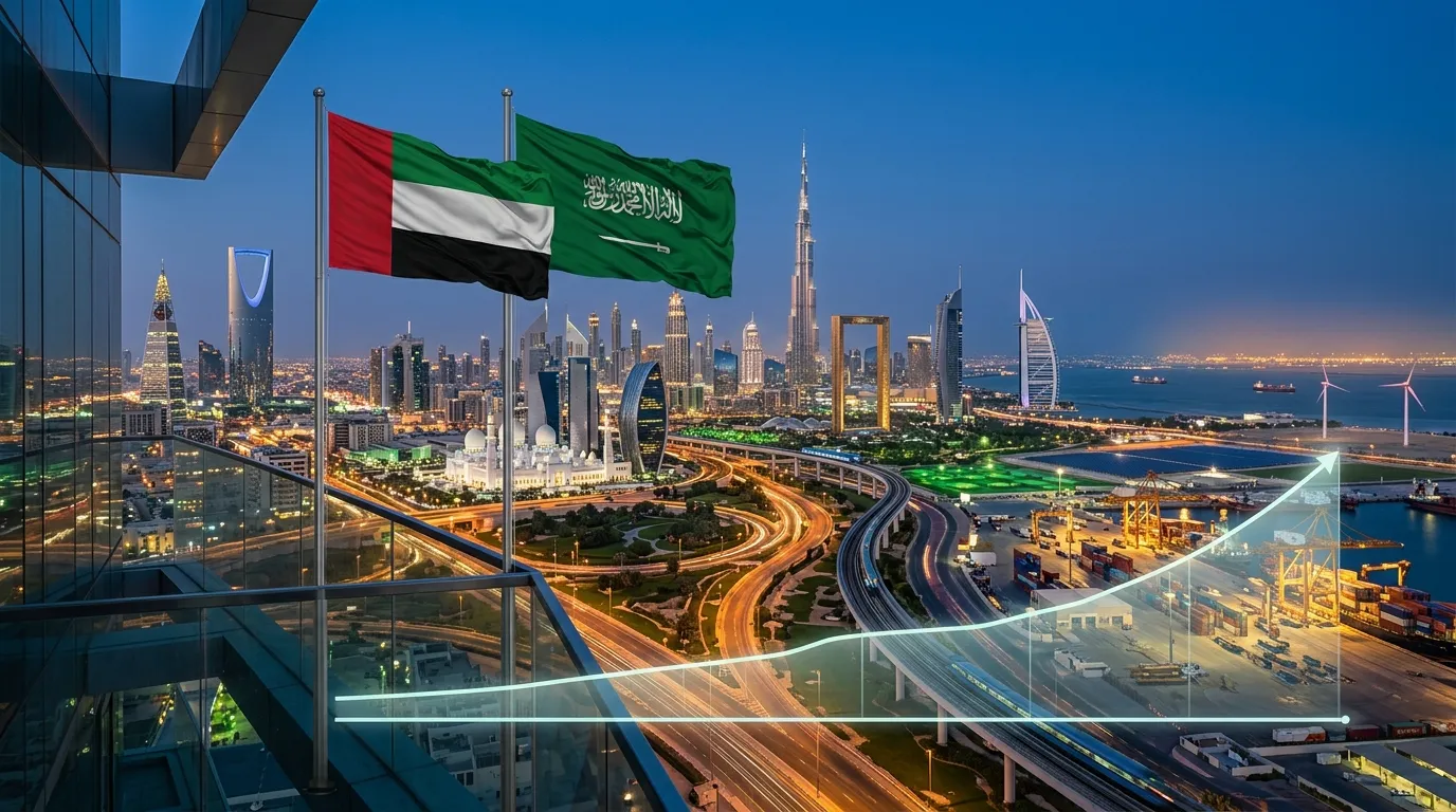الإمارات والسعودية تحافظان على توسع القطاع غير النفطي رغم اضطرابات المنطقة