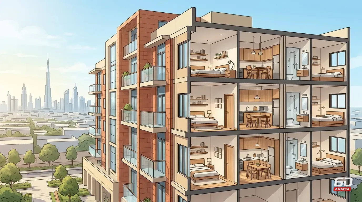 Dubai Municipality Allows Shared Housing in 44 Areas with Fines Up to One Million Dirhams