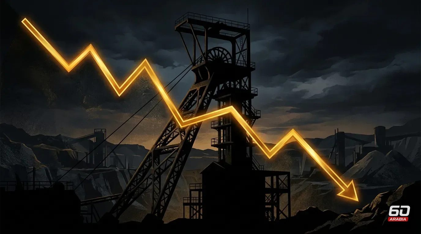 مناجم الذهب تهبط مع إشارات الفيدرالي وغولدمان يخفض هدفه إلى 4900 دولار