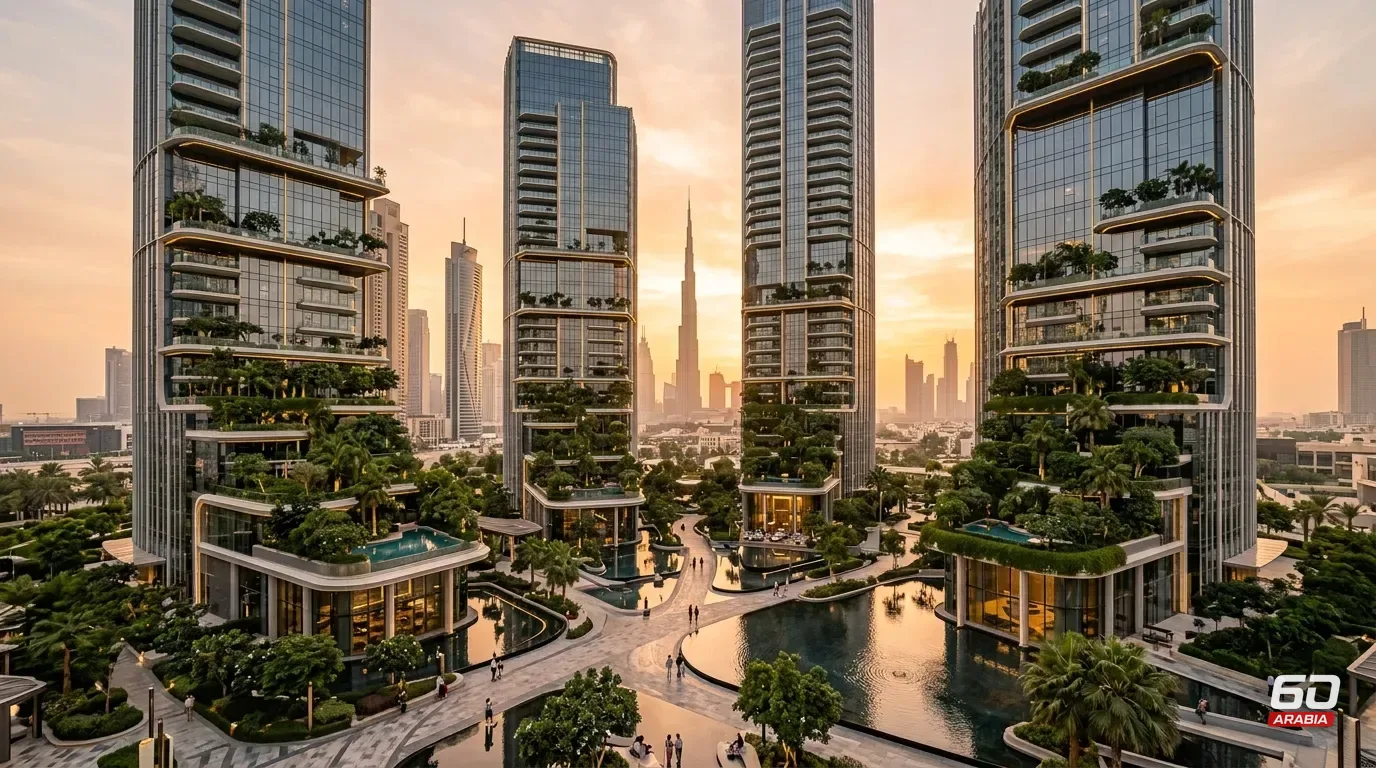 H&H Launches 'Water Gardens' Worth AED 5.14 Billion in DIFC