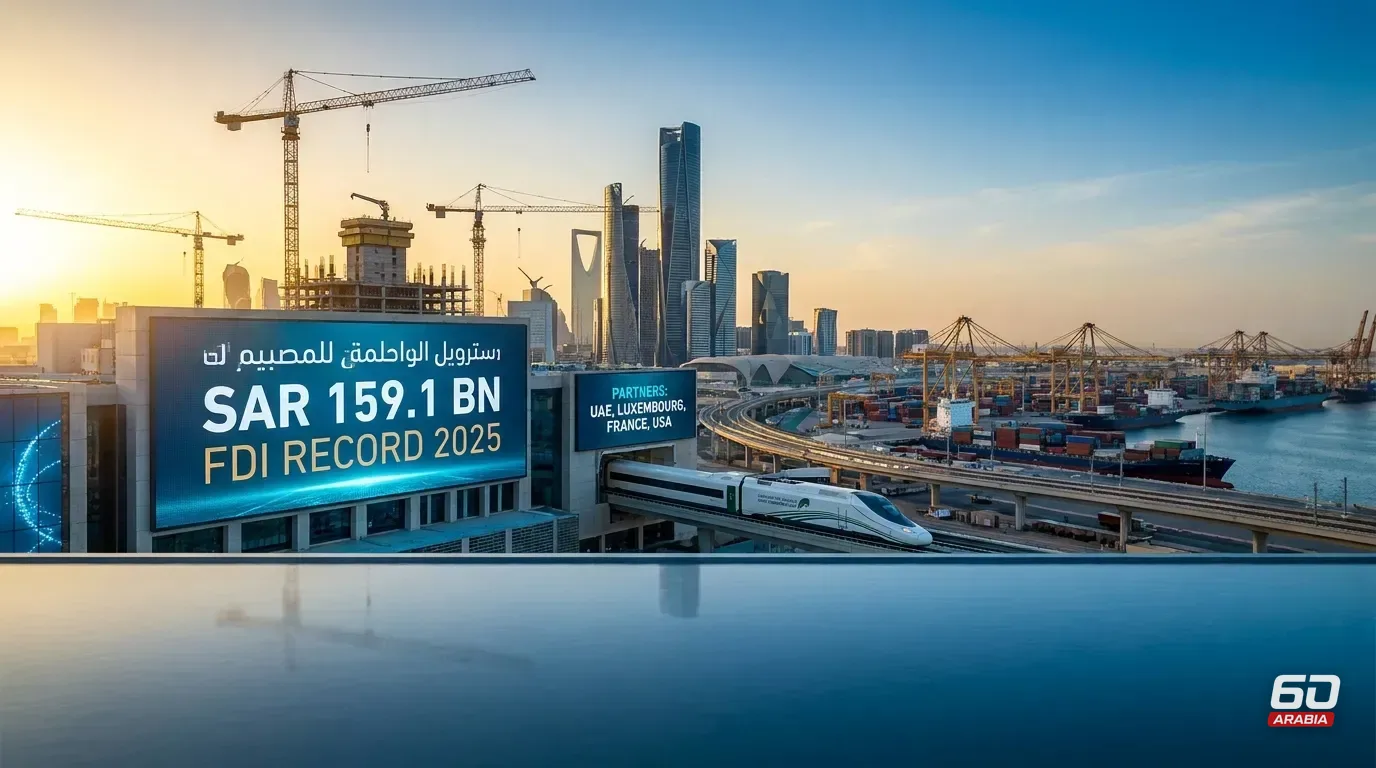 Saudi Arabia Attracts 159.1 Billion Riyals in FDI, Exceeding Target by 14%