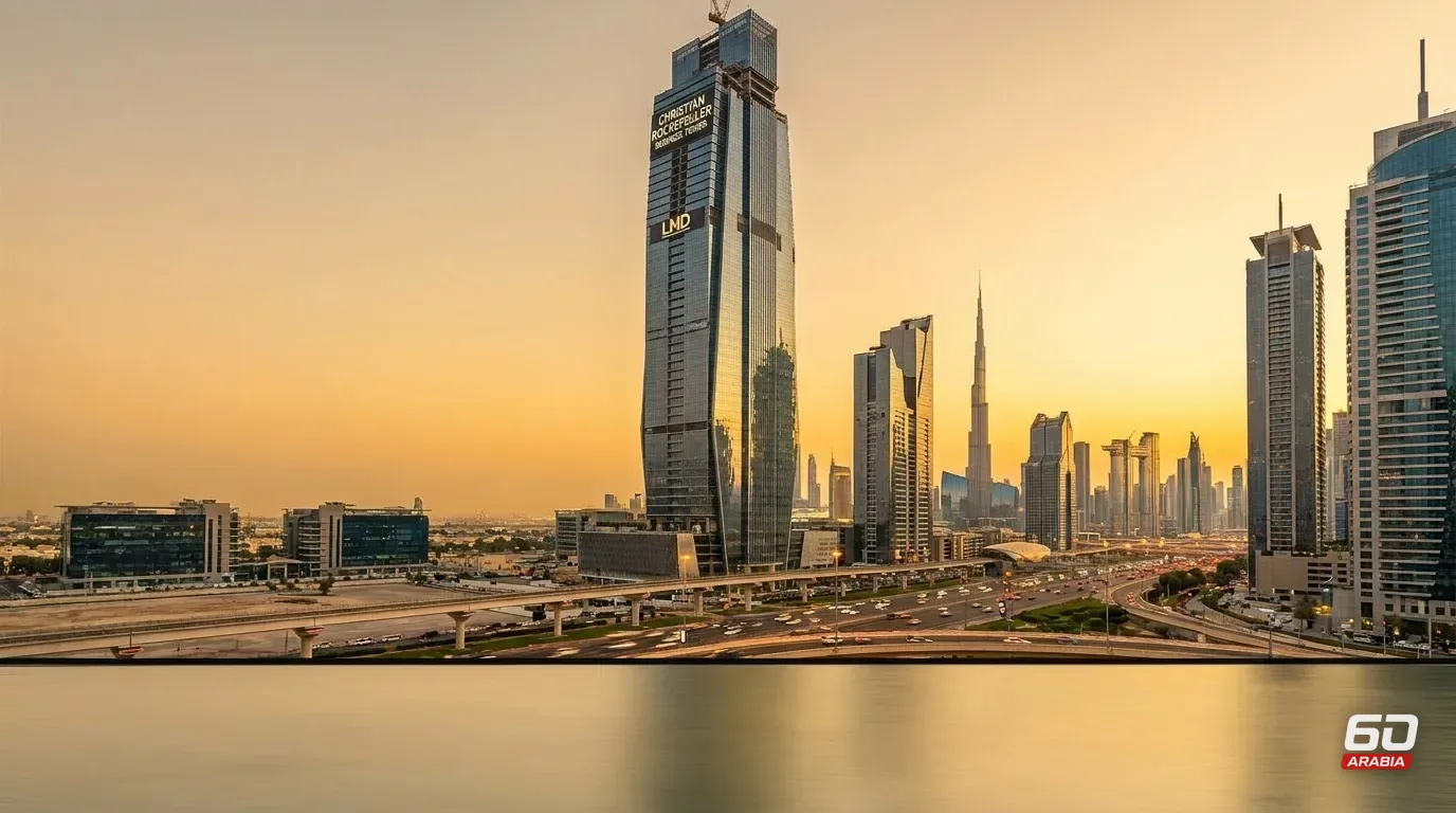 LMD Launches 400-Meter Christian Rockefeller Commercial Tower in Dubai