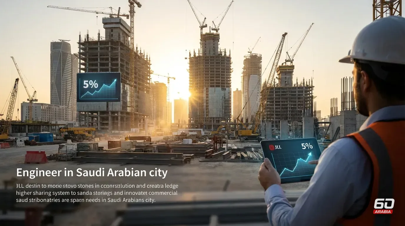 JLL Raises Saudi Construction Tender Inflation Forecast to 5%
