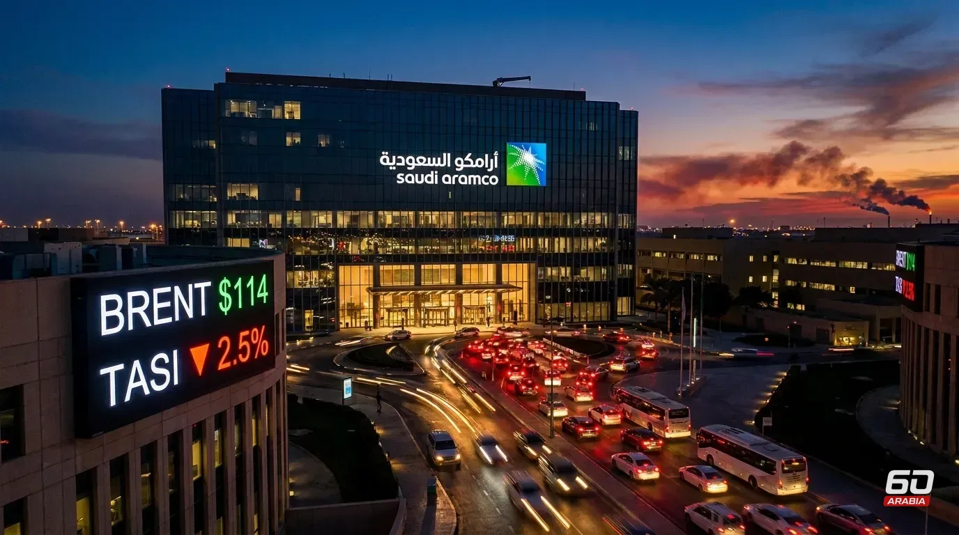 Aramco Evacuates Dhahran Headquarters After Houthi Strikes, Brent Hits $114