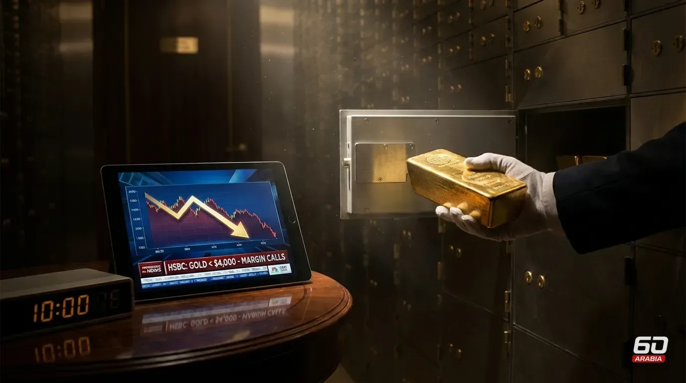 HSBC: Gold's Drop Below $4,000 Reflects Margin Call Selling