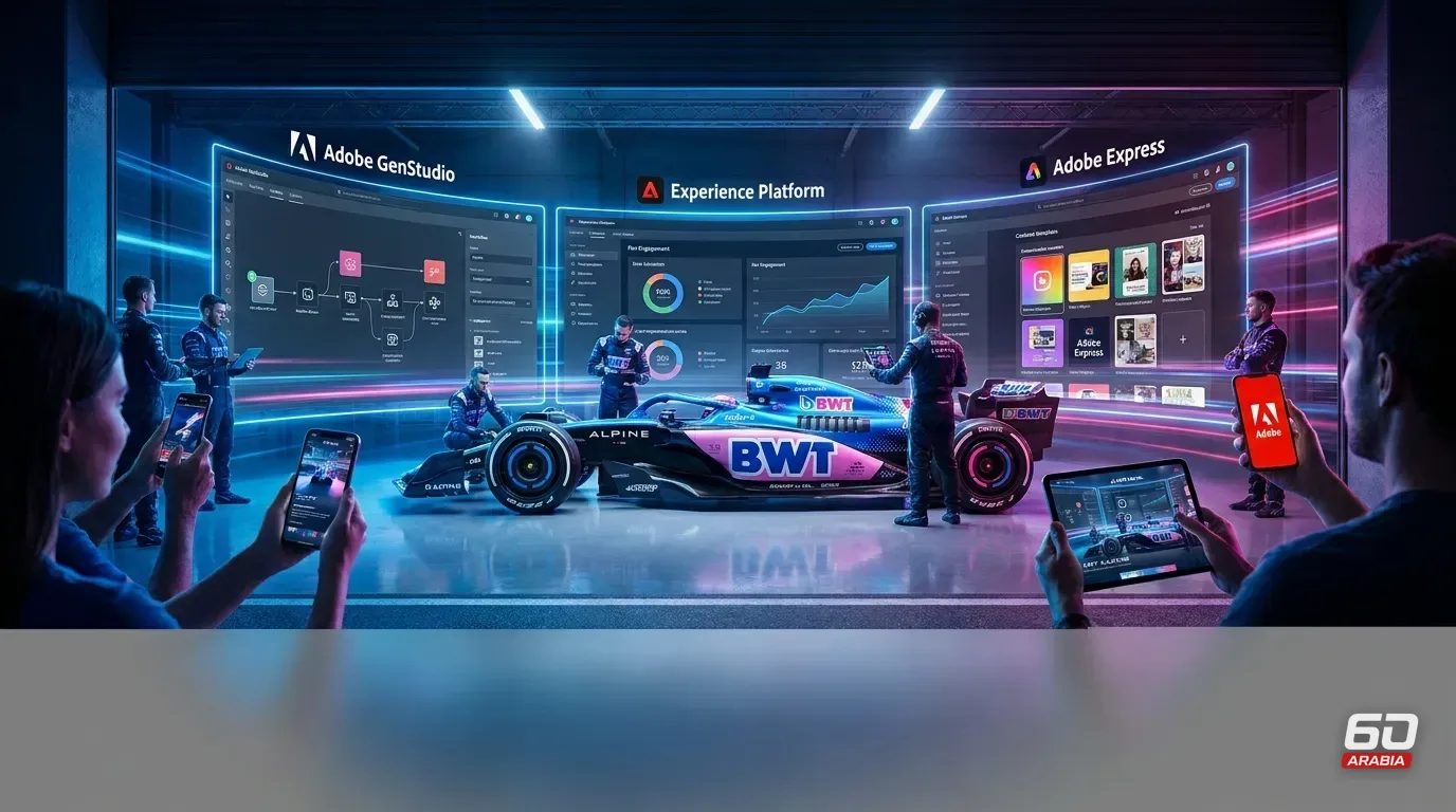 Adobe Becomes AI Fan Experience Partner for Alpine Team