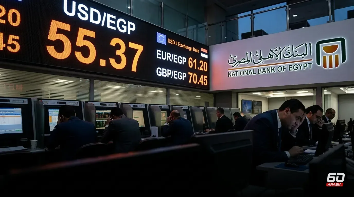 Dollar Surpasses 55 Pounds for First Time as Banks Record 55.37
