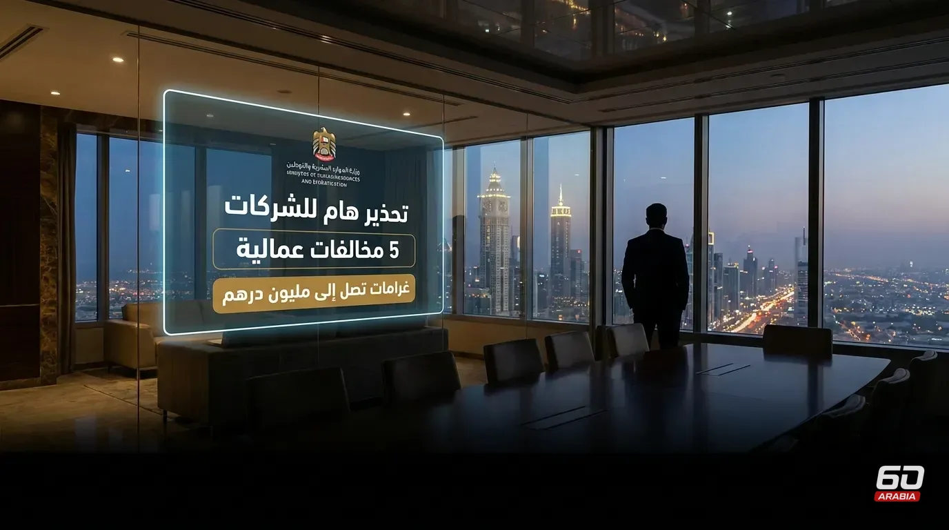 UAE Warns Companies: 5 Labor Violations with Fines Up to AED 1 Million