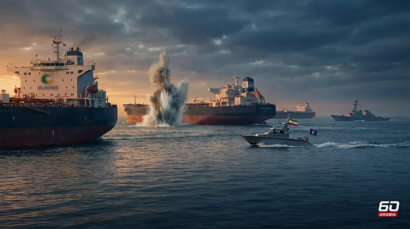 Iran Announces 7 Tankers Hit in Strait of Hormuz, Washington Denies Account