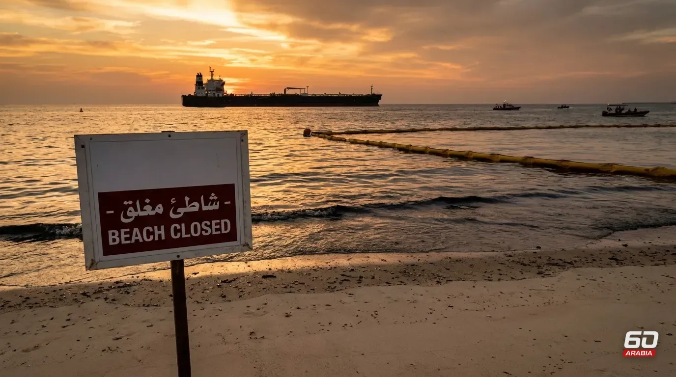 Ras Al Khaimah Closes All Its Beaches After Oil Spill Off the Coast