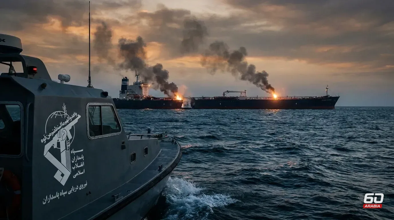 Naval Mines Strike Two Supertankers in the Strait of Hormuz