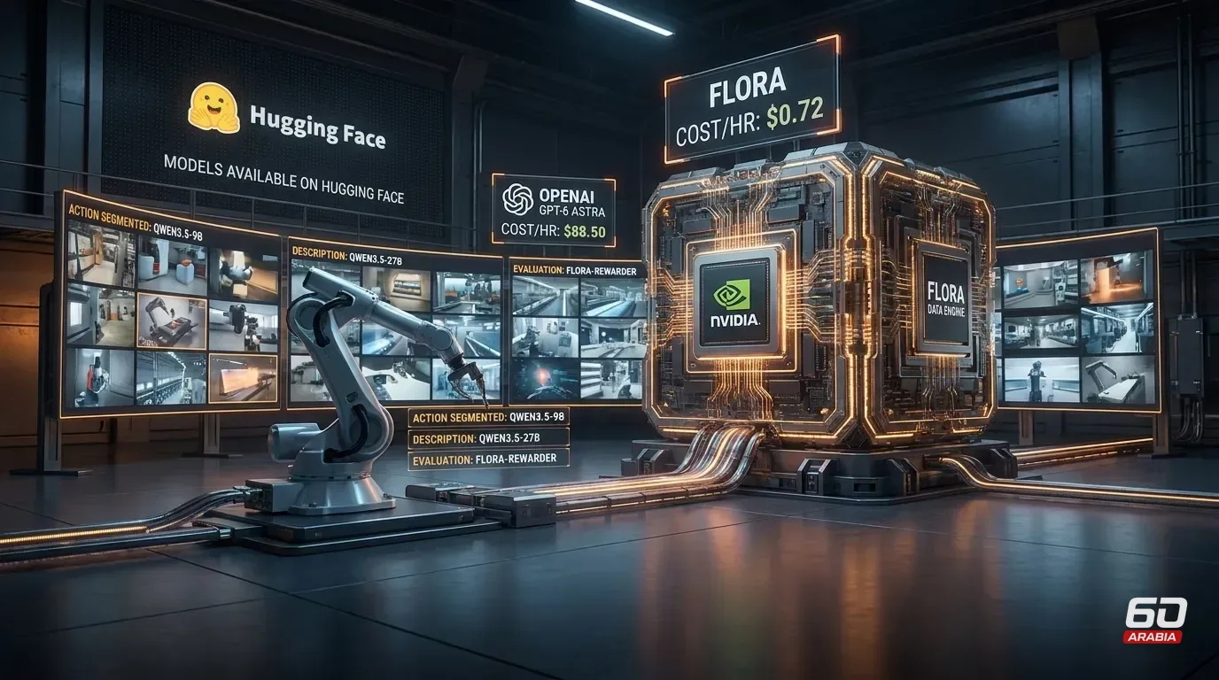 Nvidia Open-Sources Flora to Label Robotics Videos for 72 Cents per Hour