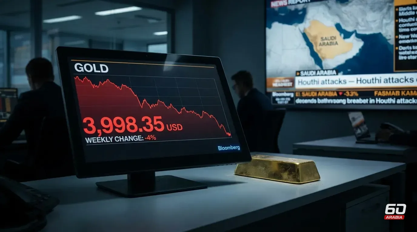 Gold Drops 4% in Worst Week Since June, Loses $4,000 Level