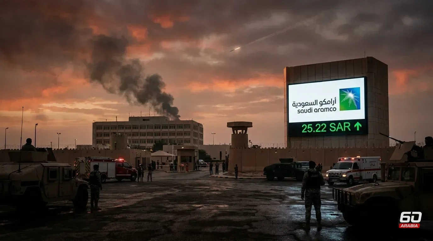 Saudi Aramco shares hold at SAR 25.22 despite Houthi missile hit in Dhahran