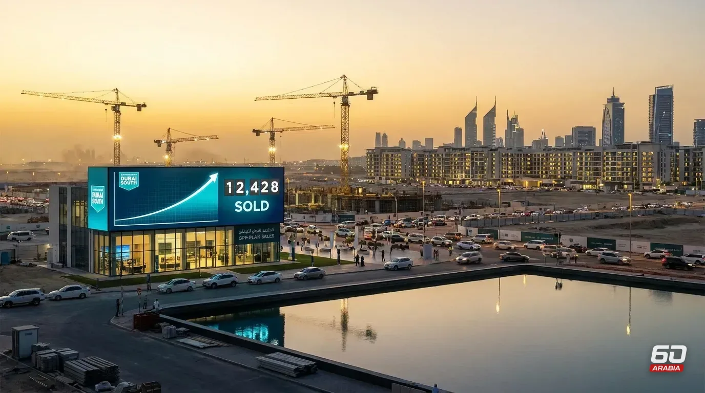 Dubai South Sells 12,428 Units in 8 Months, Surpassing Entire 2025 Total