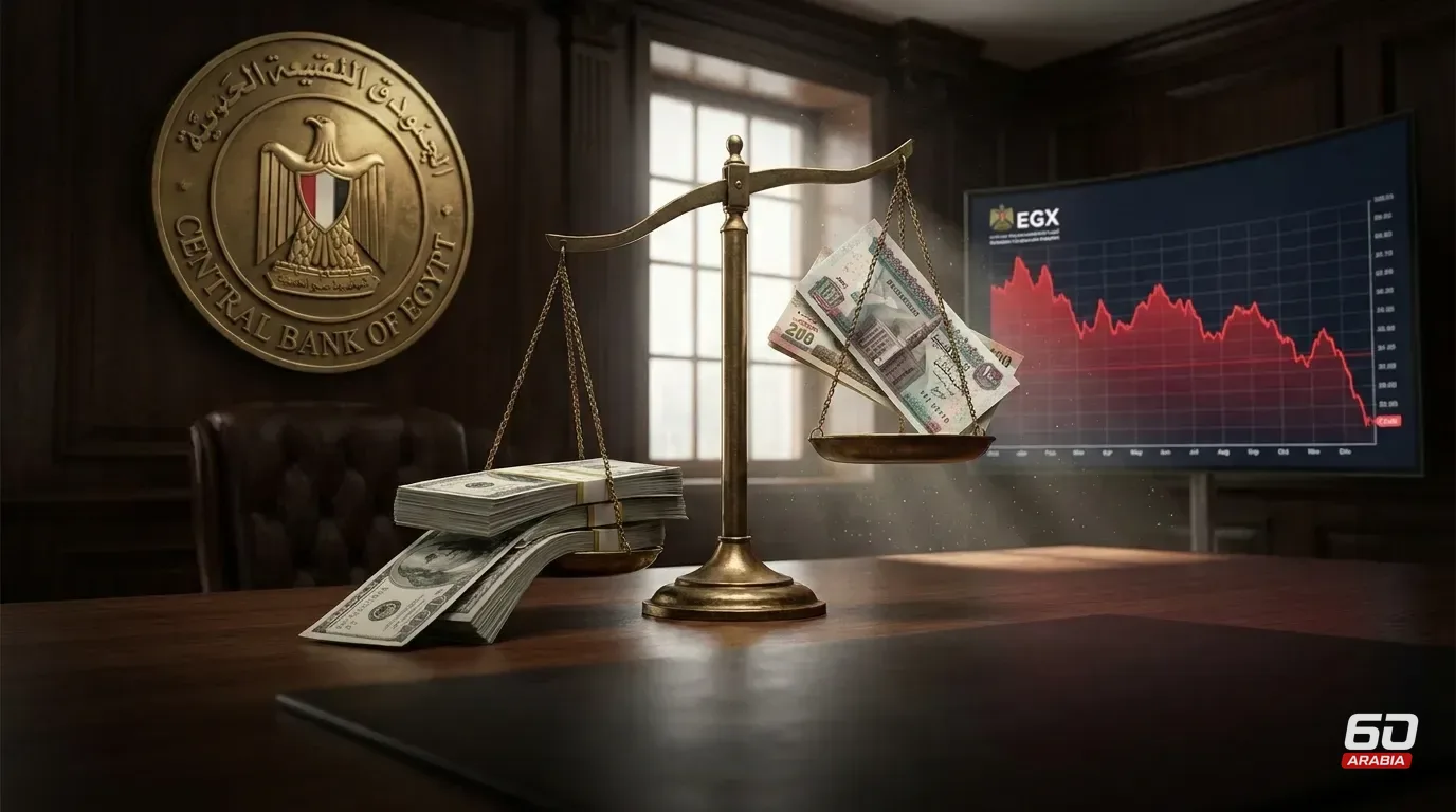 Egyptian pound falls for third consecutive session to 56.2267 per dollar