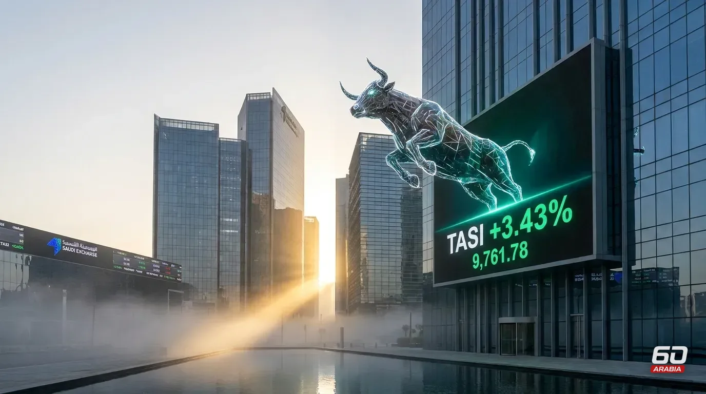 TASI Jumps 3.43% to 9,761 Points After Lowest Close Since 2021