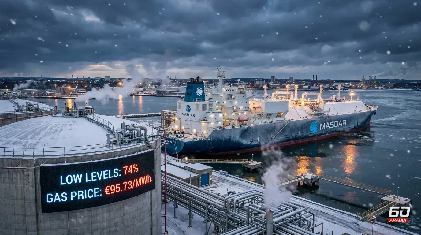European Gas Jumps to 4-Year High as Winter Approaches