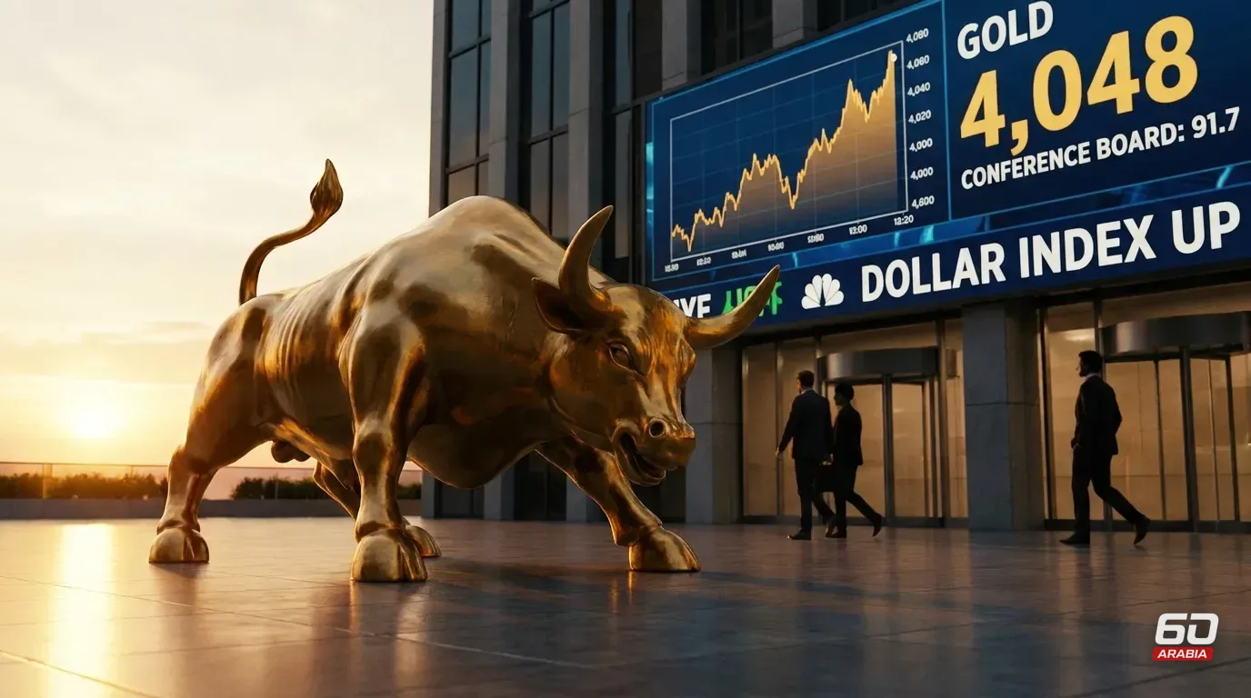 الذهب يقفز إلى 4,048 دولاراً بعد مفاجأة ثقة المستهلك الأميركي