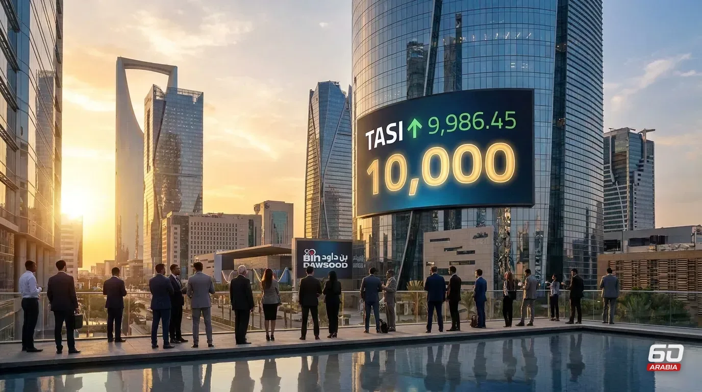 TASI Jumps 2.3% and Nears 10,000 Points Led by BinDawood