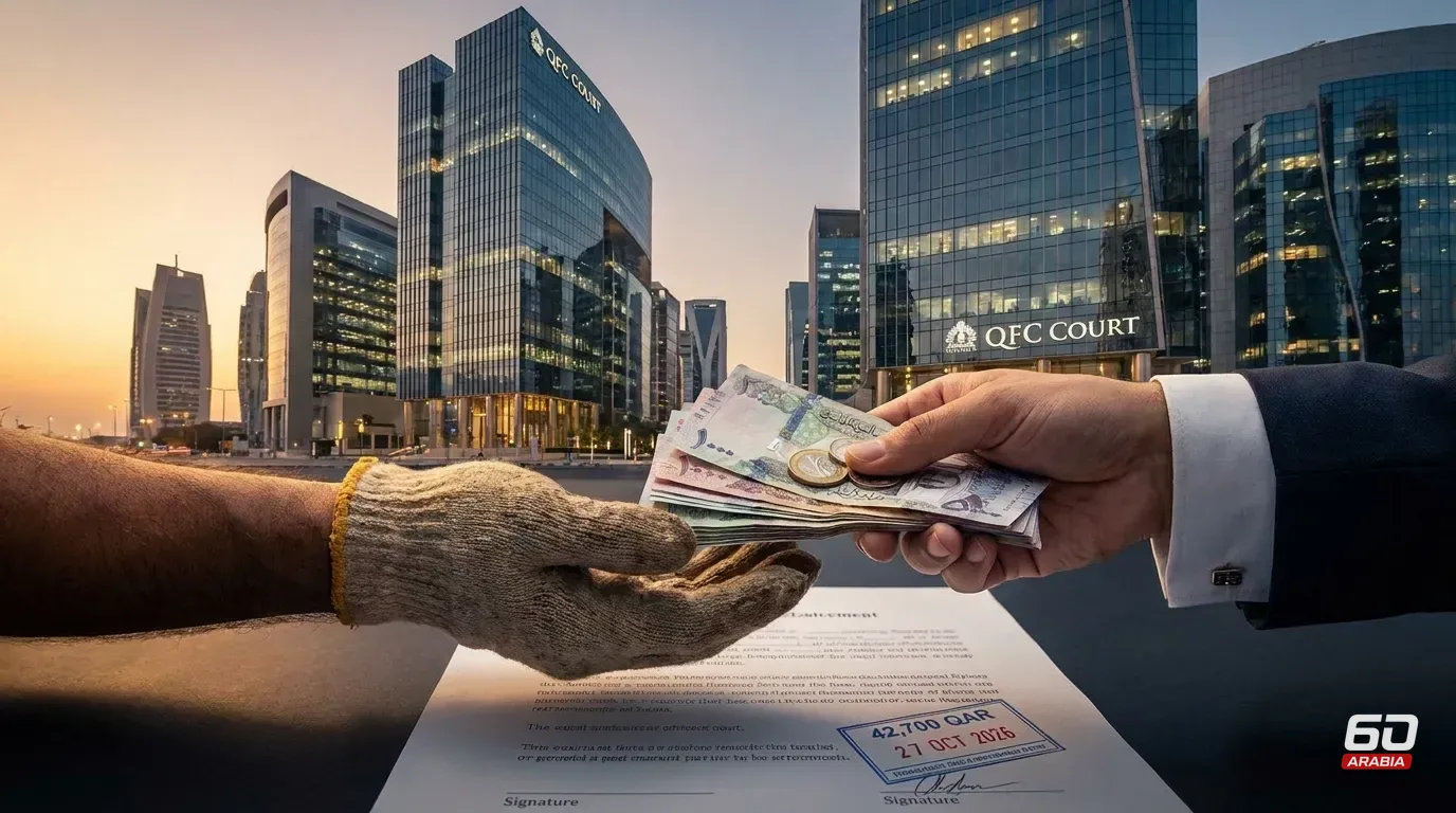 Qatari Court Orders Payment of 42,700 Riyals in Unpaid Wages