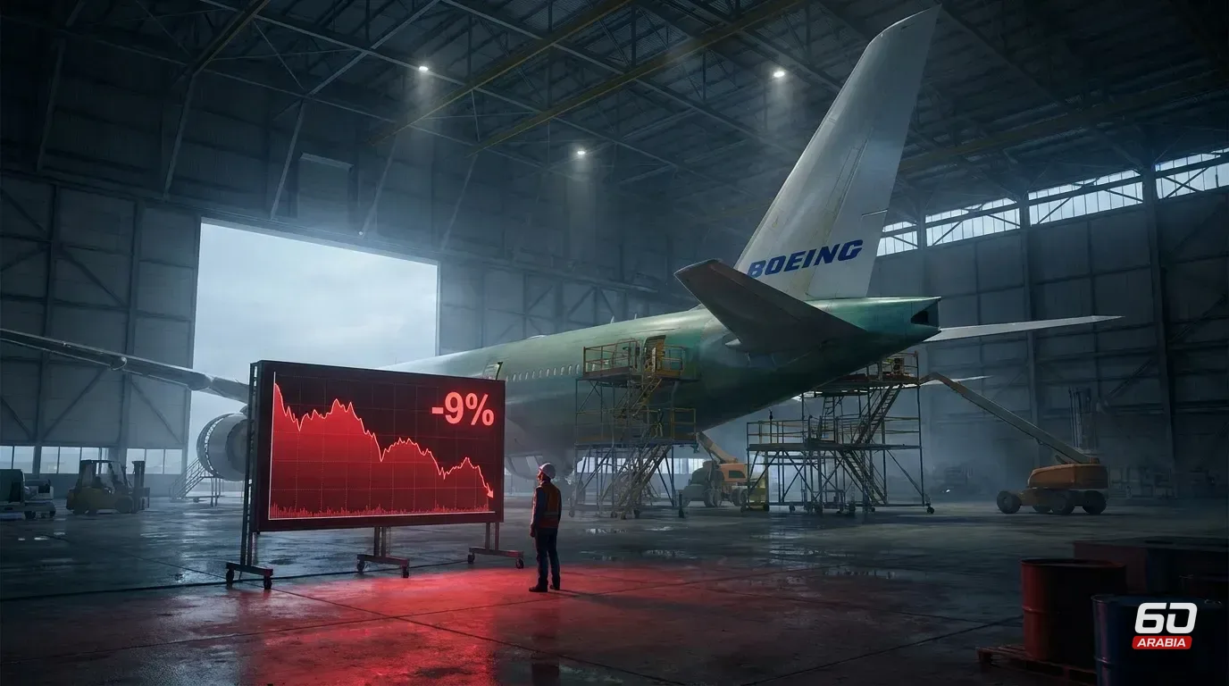Boeing Drops 9% After Commercial Airplanes Losses Despite Record Backlog