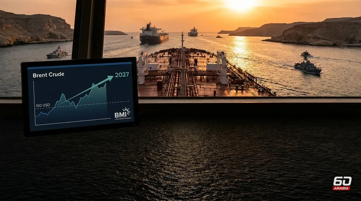 BMI Expects Brent to Remain Above $100 Until 2027 Amid Hormuz Pressure