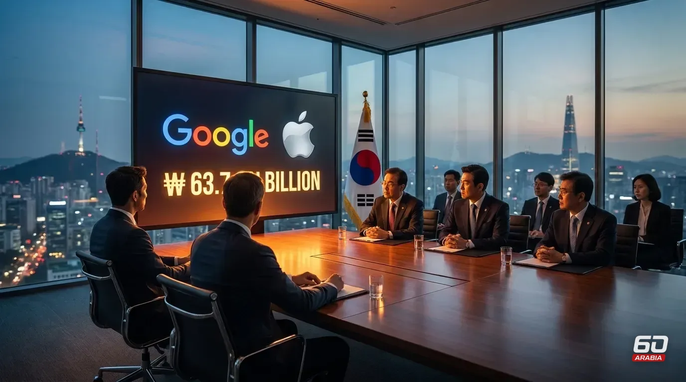 South Korea Fines Google and Apple 63.7 Billion Won Over Payments