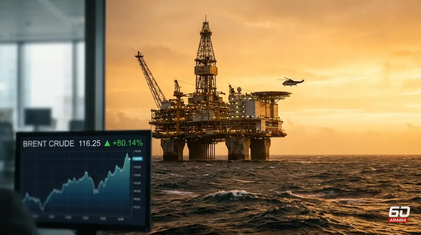 Brent Holds Above $116 and Rises 80% Over a Year