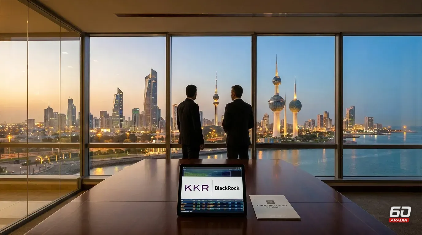 Kuwait Discusses Investment Opportunities with KKR... Crown Prince Meets with BlackRock
