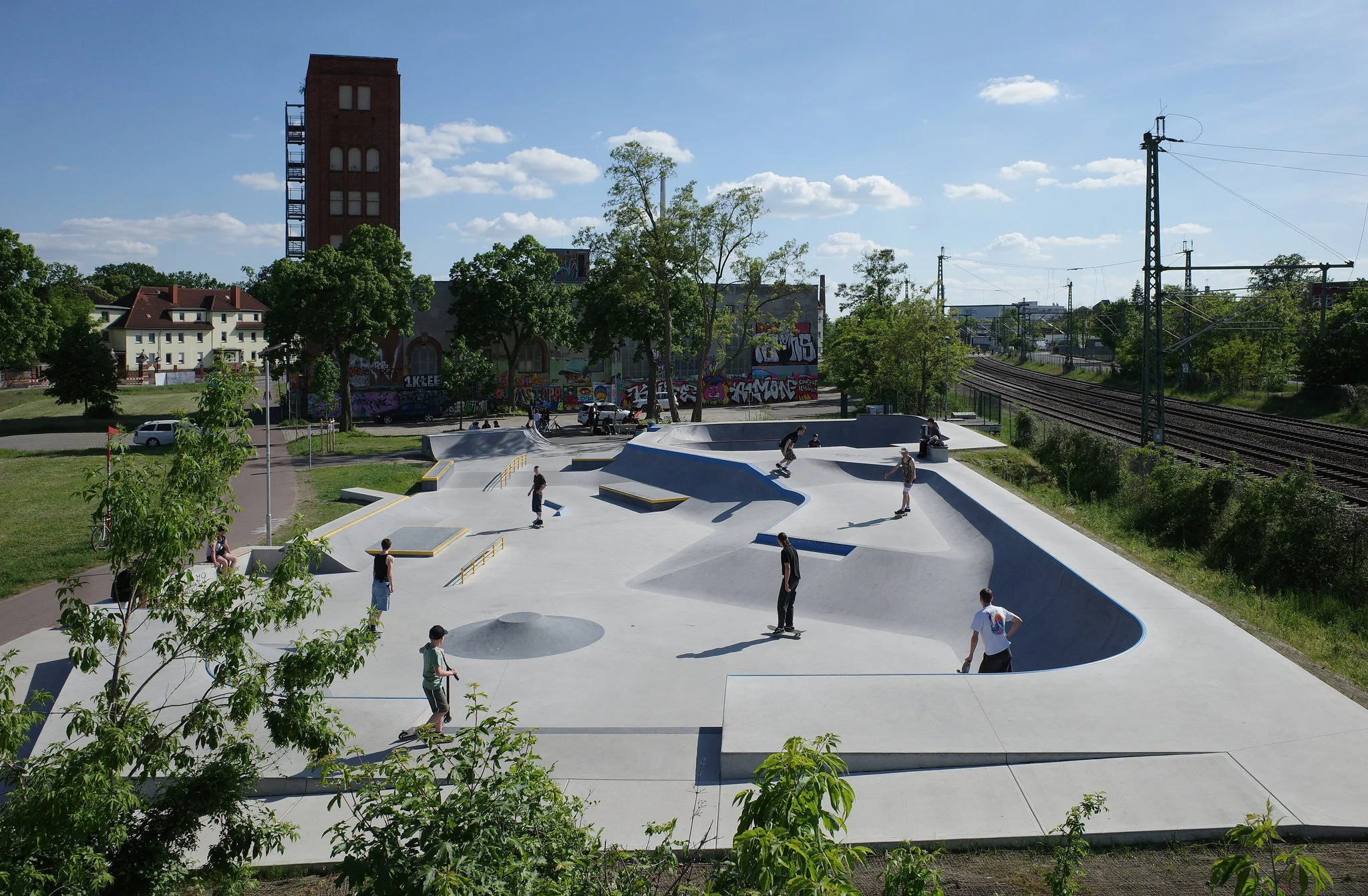 Foto de Skatepark Andes Park en Dessau-Roßlau