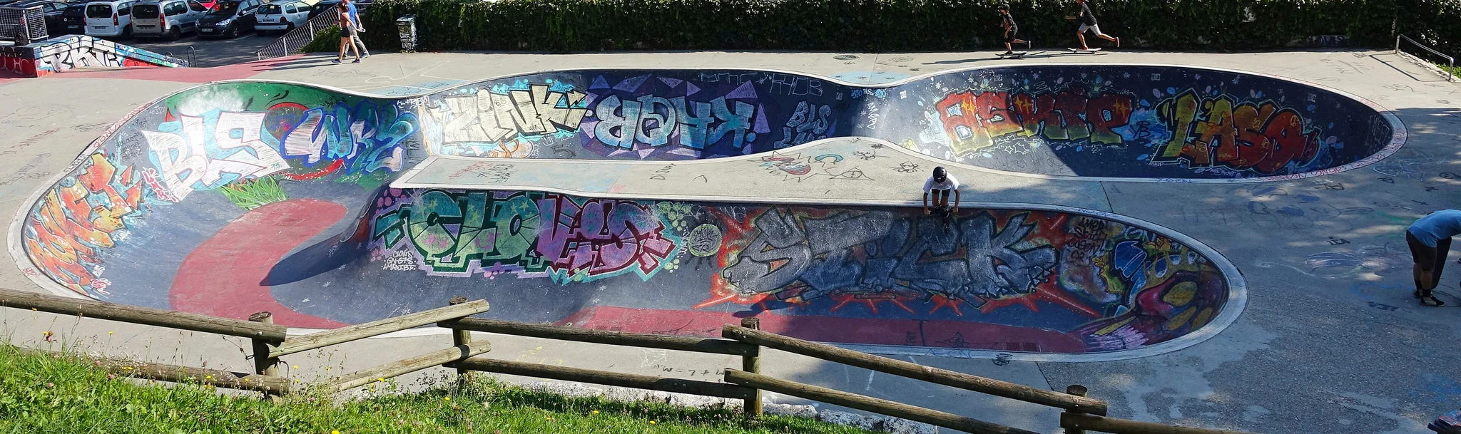 Foto de Bowl du skatepark des Marquisats en Annecy