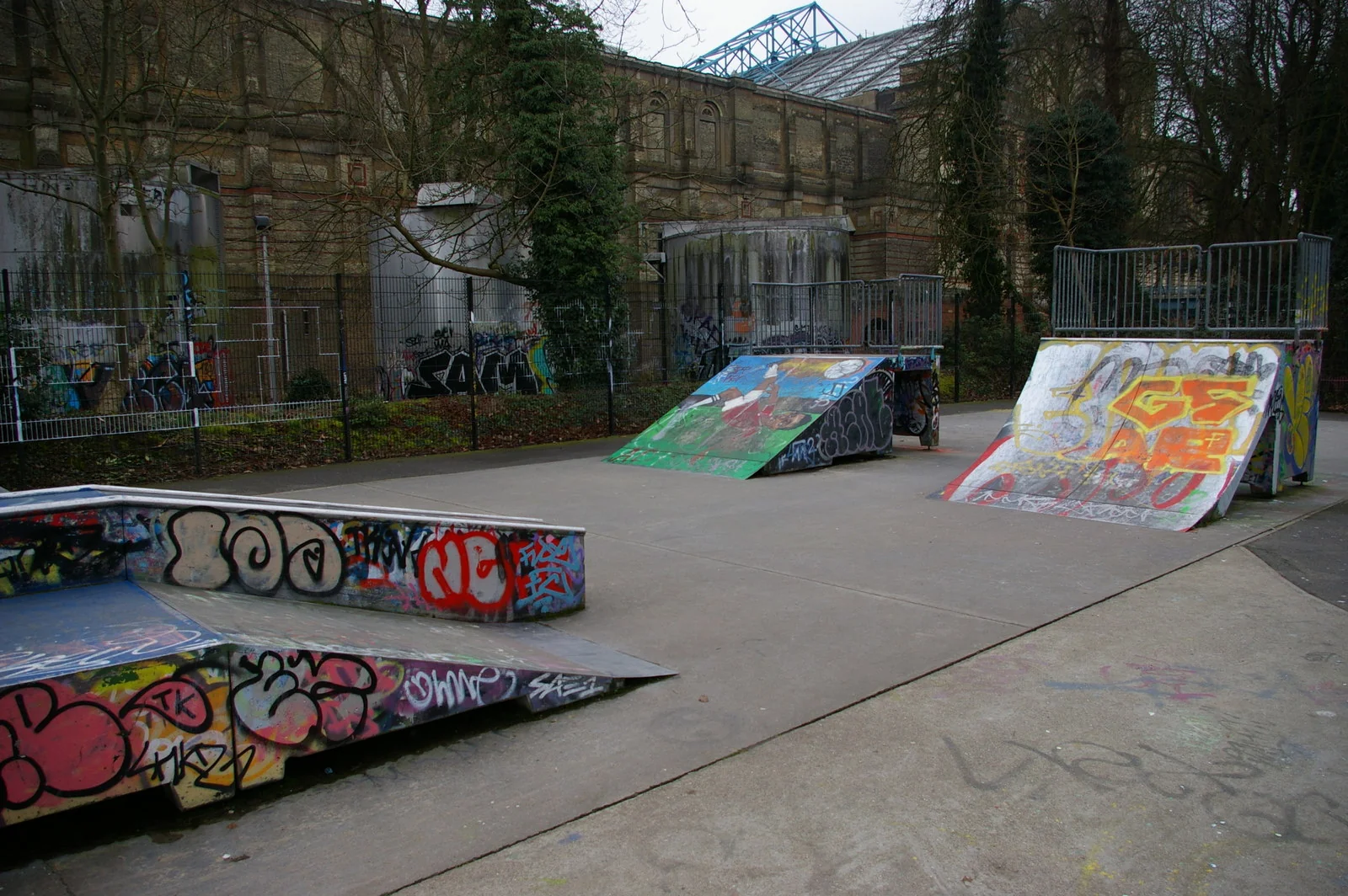 Foto 2 de 2 de Skate park Alexandra Palace