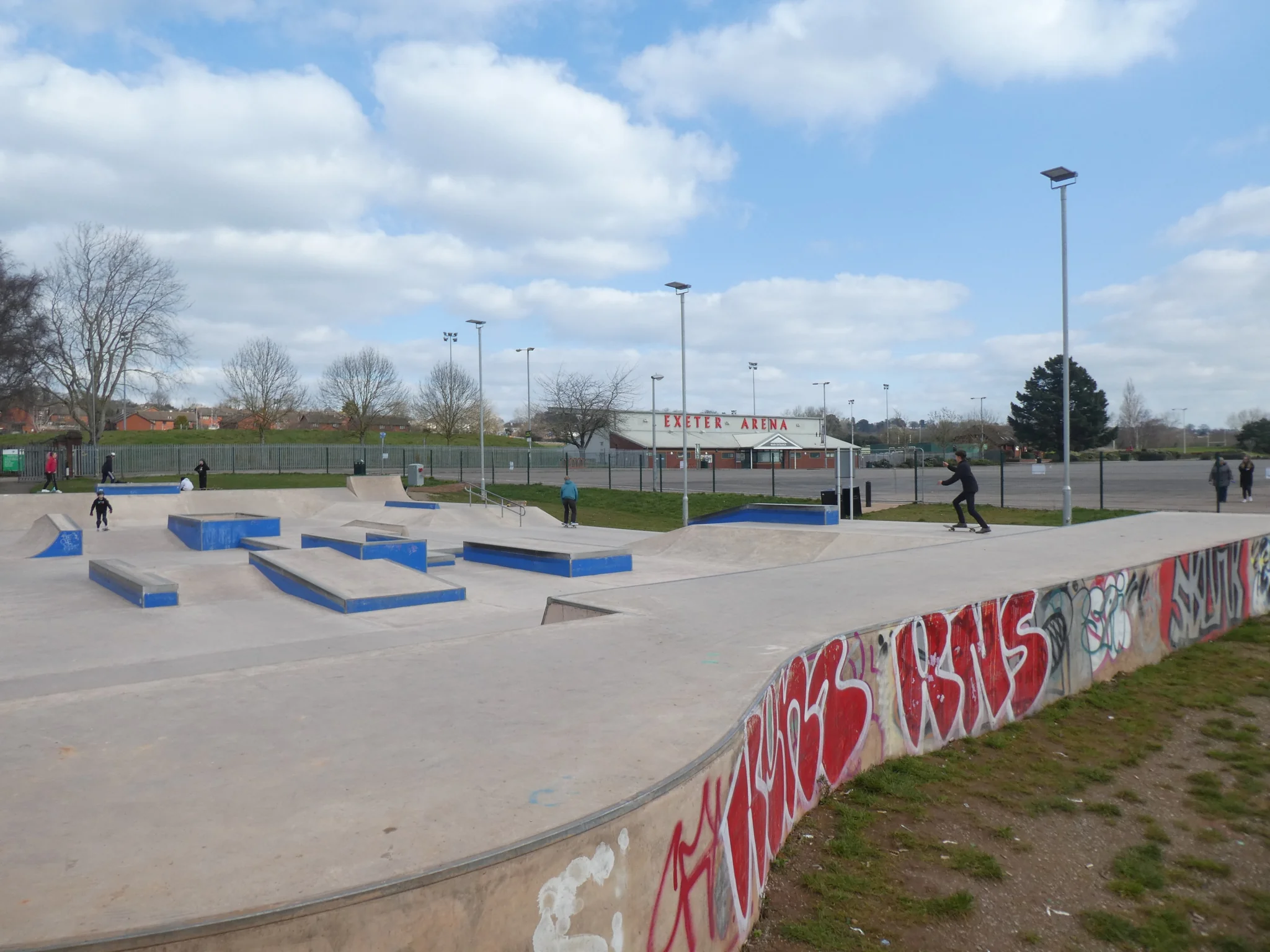 Foto de Skatepark Skateboard park Exeter Arena en Exeter
