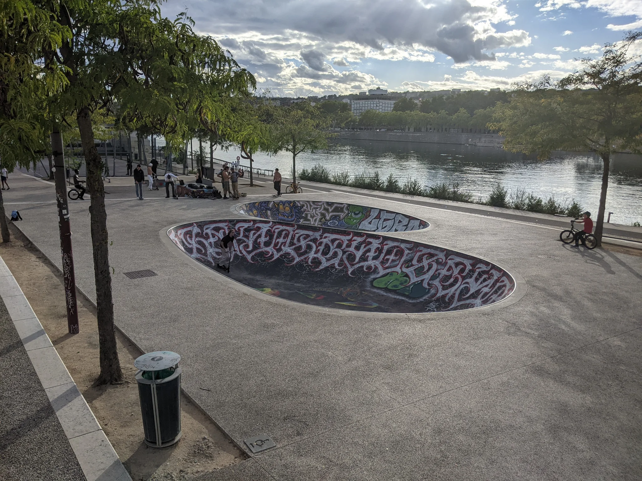 Foto de Skatepark de Guillotière en Lion